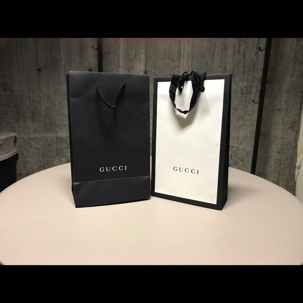 2 Gucci tall bags